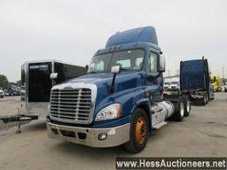 2014 FREIGHTLINER CA125DC T/A DAYCAB, TITLE DELAY, 850185 MILES ON ODO, 52000 GVW, DETRIOT DD13 12.9