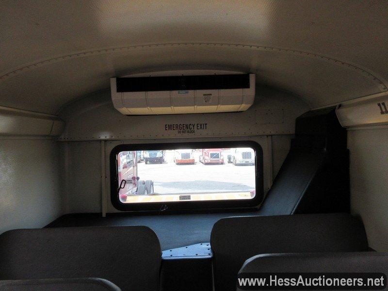 2009 IC CORPORATION SCHOOL BUS, 234377 MILES ON ODO, 31,800 GVW, DIESEL, AUTO TRANS, CR, PS, S/A, FR