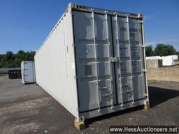 2021 40' L X 96&quot; W X 114&quot; H, HIGH CUBE TWO DBL MULTI DOORS CONTAINER, TWO SETS DOOR ON SID