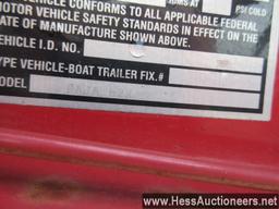 ROAD RUNNER BAJA H2X BOAT TRAILER,  TITLE DELAY, T/A, SPRING SUSP, 205/75R14 ON ALUM WHEELS, 23'6&qu