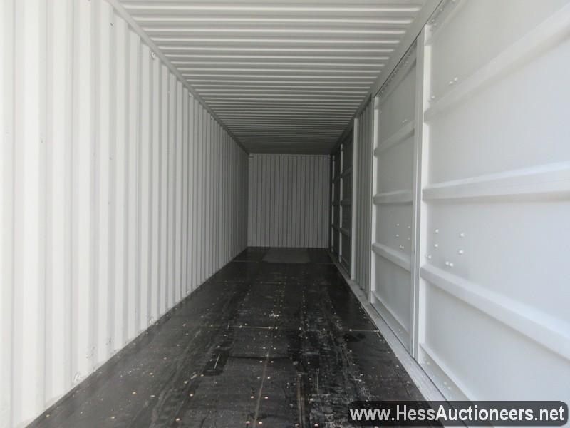 2021 40' L X 96&quot; W X 114&quot; H, HIGH CUBE TWO DBL MULTI DOORS CONTAINER, TWO SETS DOOR ON SID