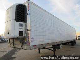 2010 utility 53'x 102&#34; reefer trailer, t/a, air susp, lp 22. 5 on alum