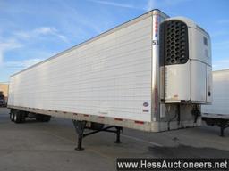 2010 utility 53'x 102&#34; reefer trailer, t/a, air susp, lp 22. 5 on alum