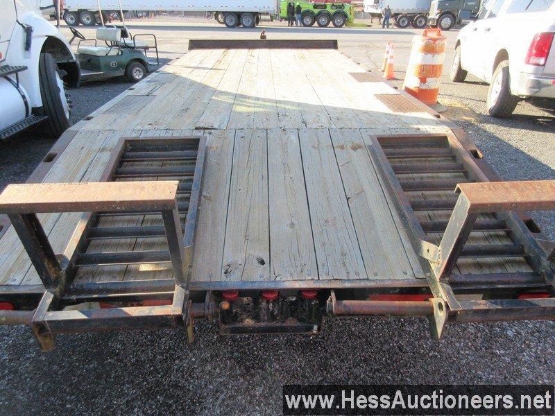 2002 pro tow 24' x 96&quot; tag trailer, 10000 gvw, t/a, 5000 lb each, torq