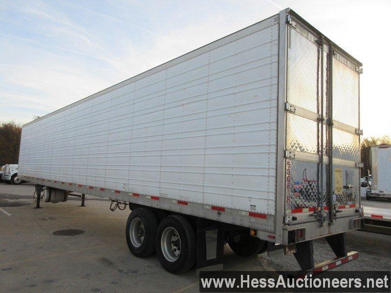 2010 utility 53'x 102&#34; reefer trailer, t/a, air susp, lp 22. 5 on alum