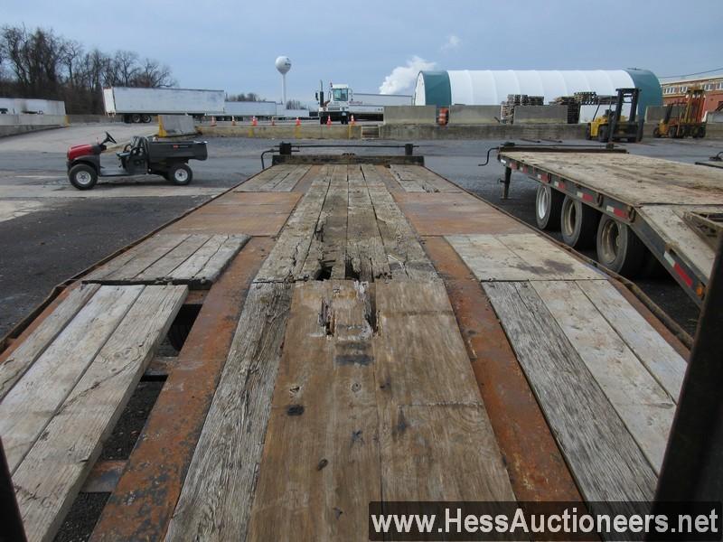 1992 BAME 27' FLATBED TAG TRAILER