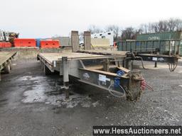 2001 TRAILKING 26' FLATBED TAG TRAILER