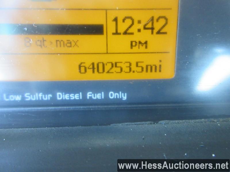 2015 VOLVO VNL T/A DAYCAB,  HESS REPORT IN PHOTOS, 640253 MILES ON ODO, ECM