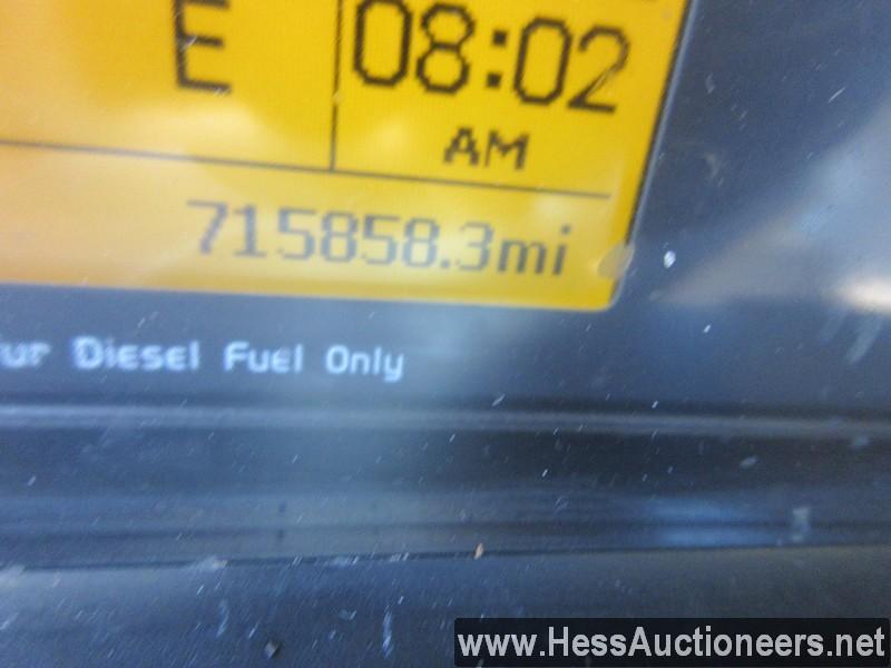 2016 VOLVO VNL T/A DAYCAB, HESS REPORT IN PHOTOS, 715858 MILES ON ODO, ECM