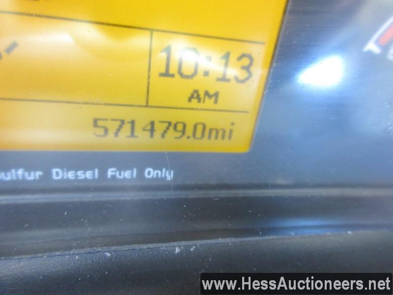 2016 VOLVO VNL T/A DAYCAB, HESS REPORT IN PHOTOS, 571479 MILES ON ODO, ECM