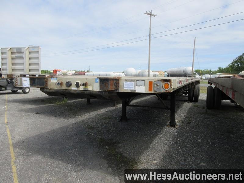 2007 FONTAINE 48' X 102&quot; COMBO FLATBED, 70543 GVW, SPREAD AXLE, AIR SU