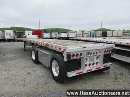 1996 EAST 45' X 96&#34; FLATBED TRAILER, 80000 GVW, SPREAD AXLE, AIR SUSP,