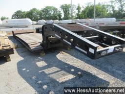 2009 FONTAINE LXT40N STRETCH LOWBOY TRAILER, GVW 76798, T/A, AIR SUSP, 255/