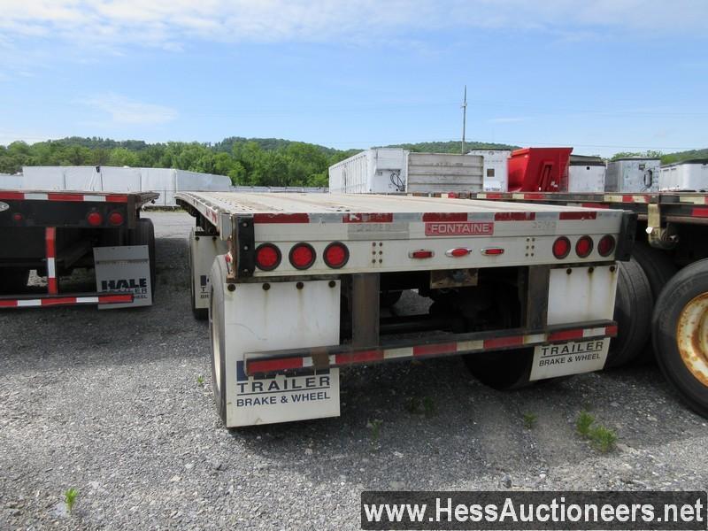 2007 FONTAINE 48' X 102&quot; COMBO FLATBED, 70543 GVW, SPREAD AXLE, AIR SU