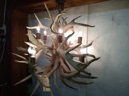 Beautiful Whitetail Antler Chandelier Brand New Piece