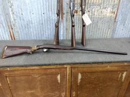 Group Of Wall Hanger/ Parts Guns Acme Arms 12ga double Barrel sn NA ,