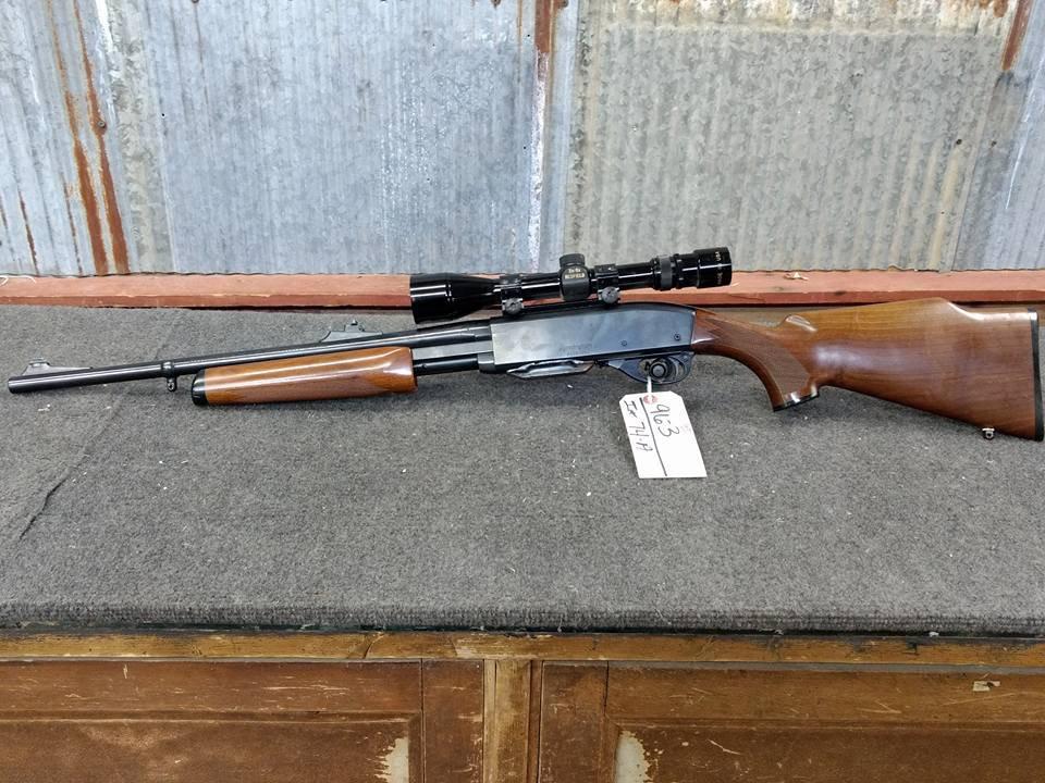 Remington Model 7600 Carbine 30-06 Pump With Scope