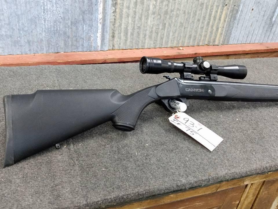 Traditions Canyon 50cal Black Powder Rifle With Scope