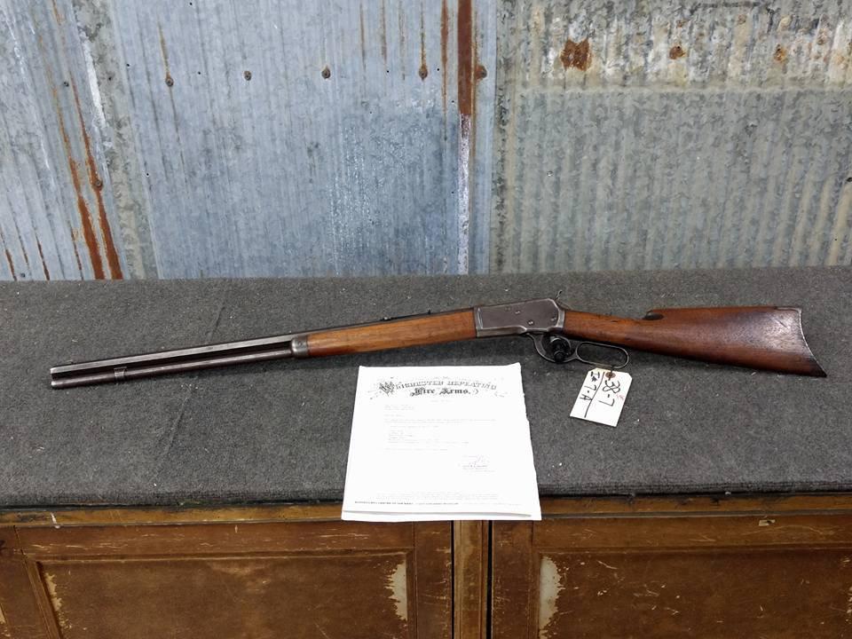 Winchester Model 1892 Lever Action 38wcf mfg in 1895 This Gun Is In Great Original Shape For It's 12