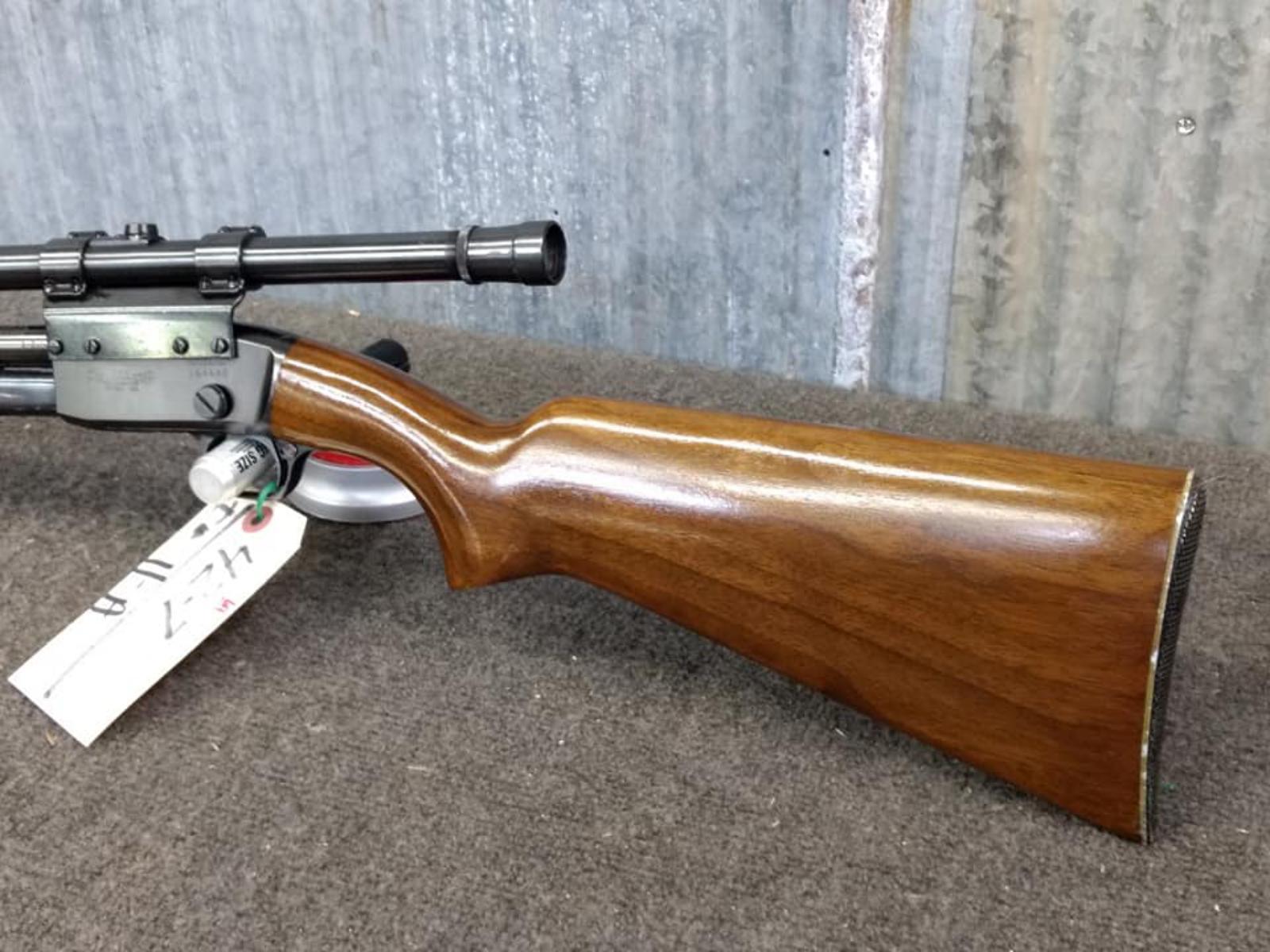 Remington Fieldmaster 121 .22 Pump With Scope Mfg 1951