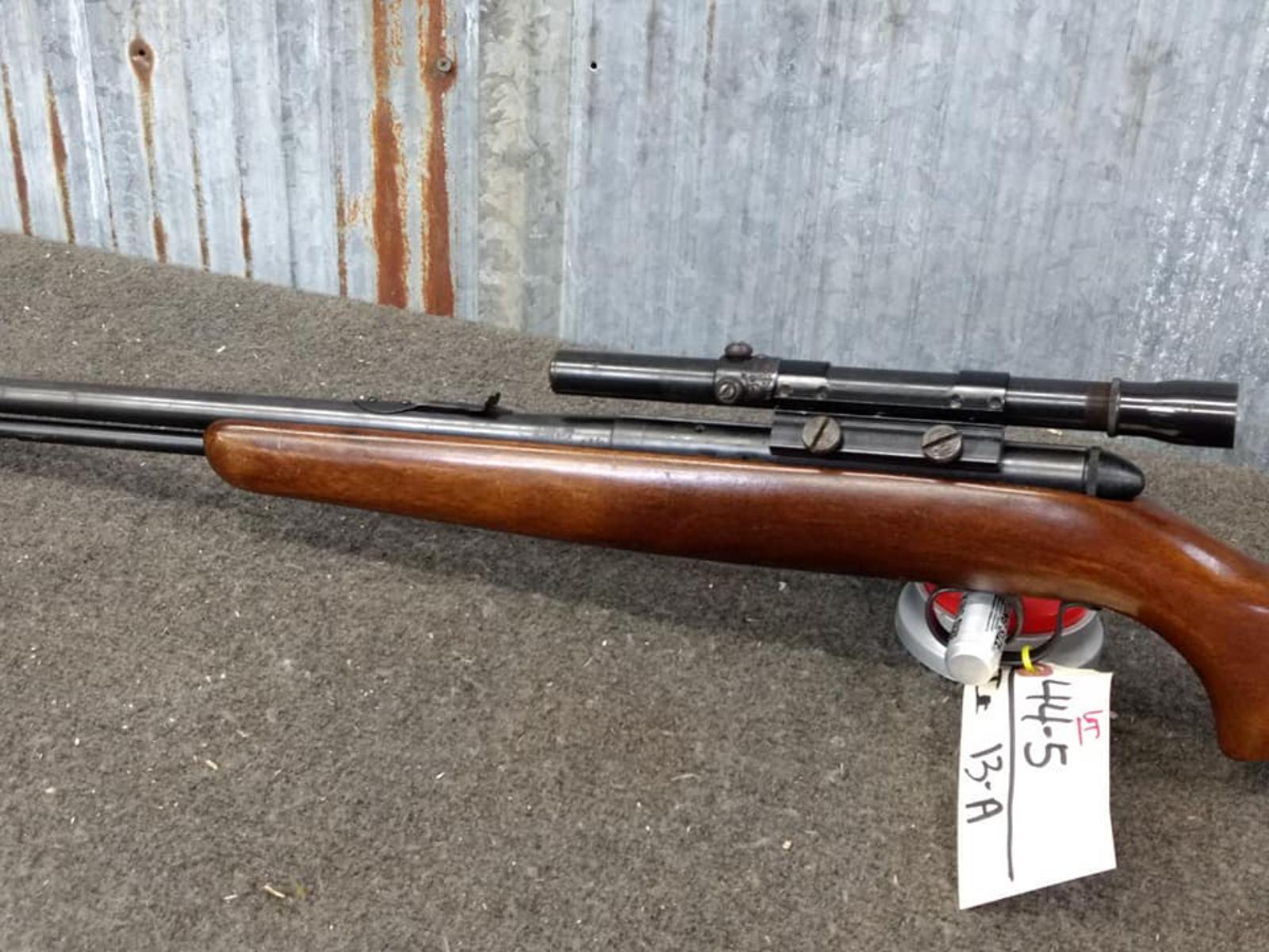 Remington Model 550-1 .22 Semi Auto With Scope SN NA