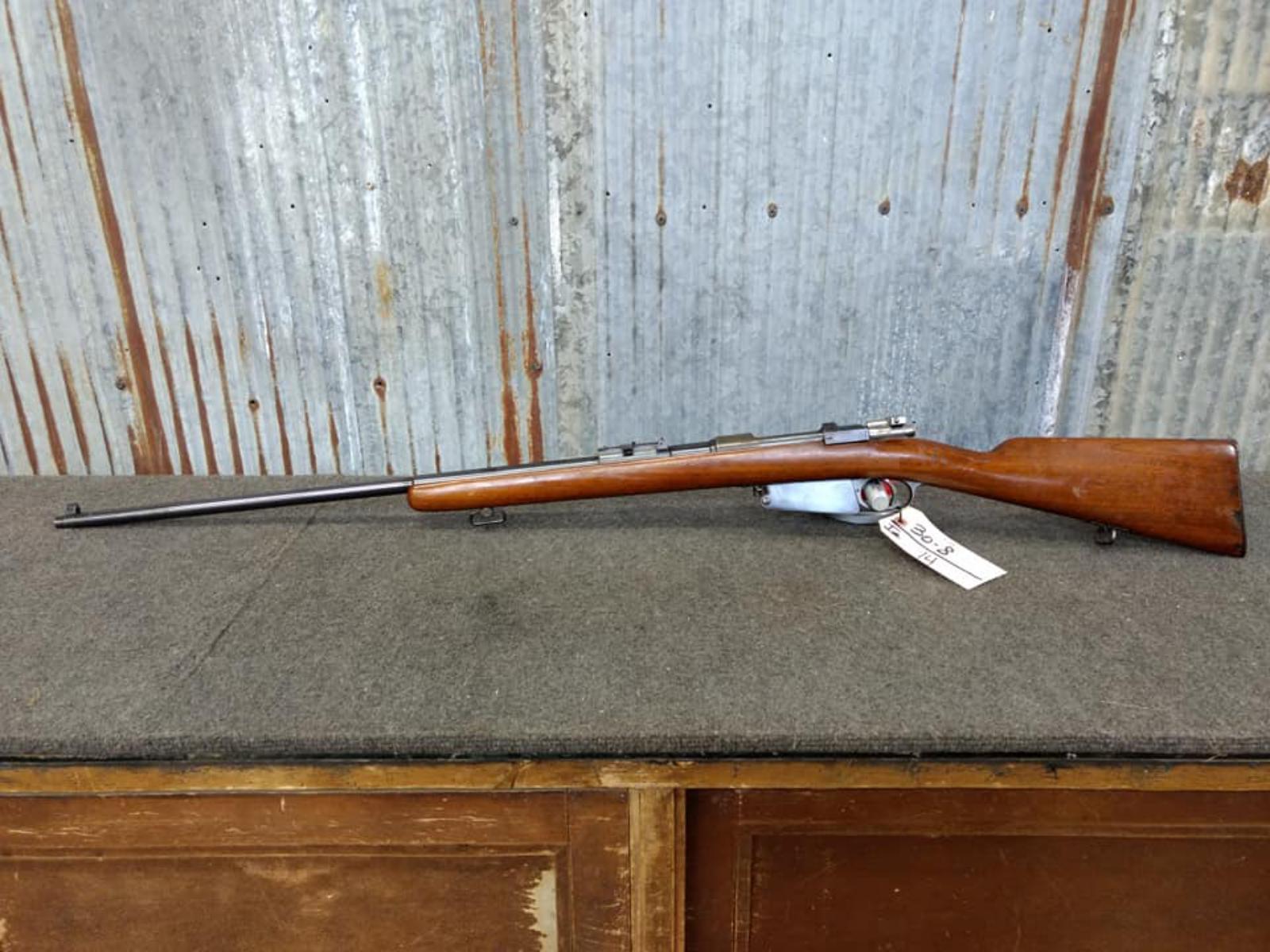 1891 Argentinian Mauser 7.65 Bolt Action Rifle Matching