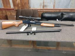 Mossberg Model 500 12ga Pump With Deer & Shot Barrel Comes