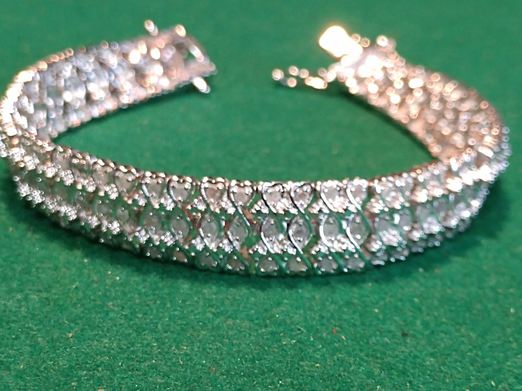 1ct Diamond Tennis Bracelet