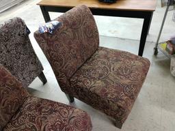 Brand New Simmons Paisley Pattern Occasional Chair