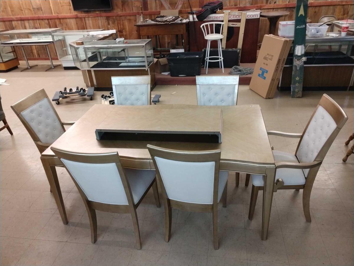 Whalen Monroe Style Dining Room Table & 6 Chairs