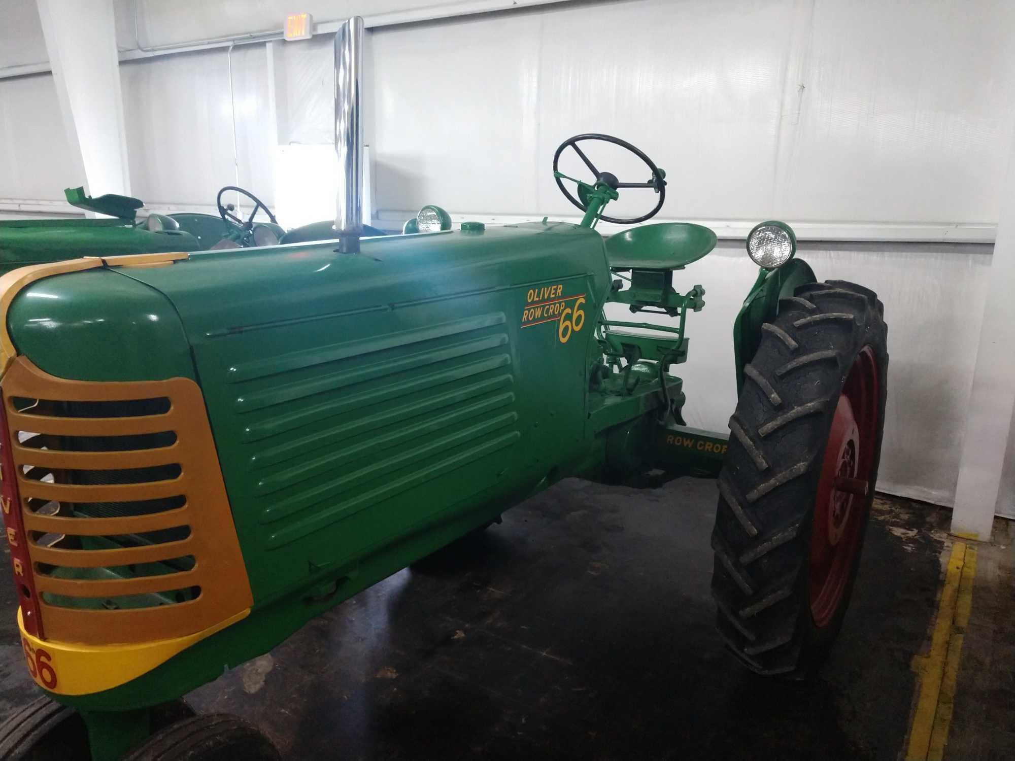 1954 Oliver 66 Row Crop Tractor