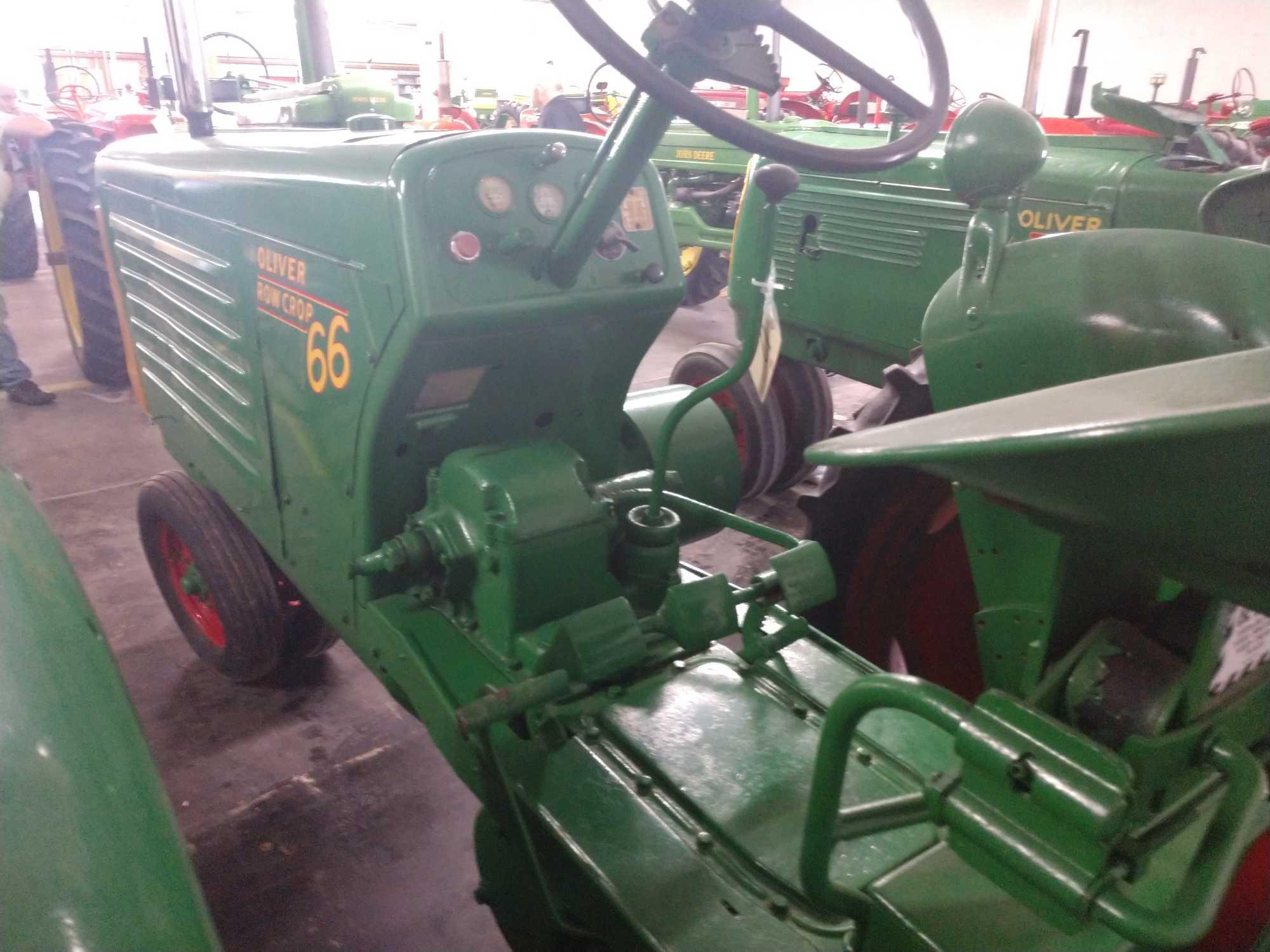 1954 Oliver 66 Row Crop Tractor