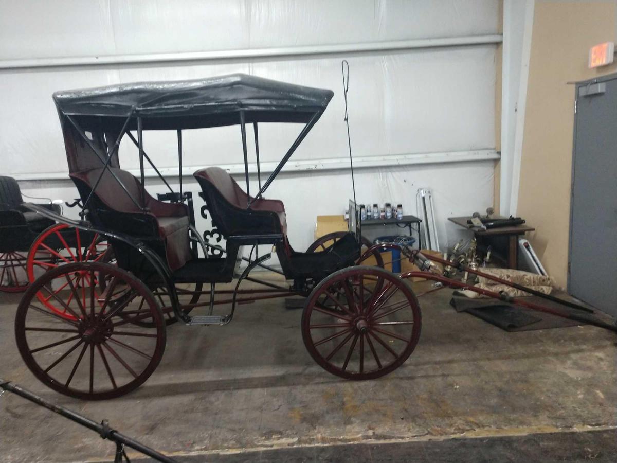 Brand New Horse Drawn Family Carriage 2 Seat