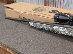 Savage Axis 25-06 bolt action rifle with scope new in the box