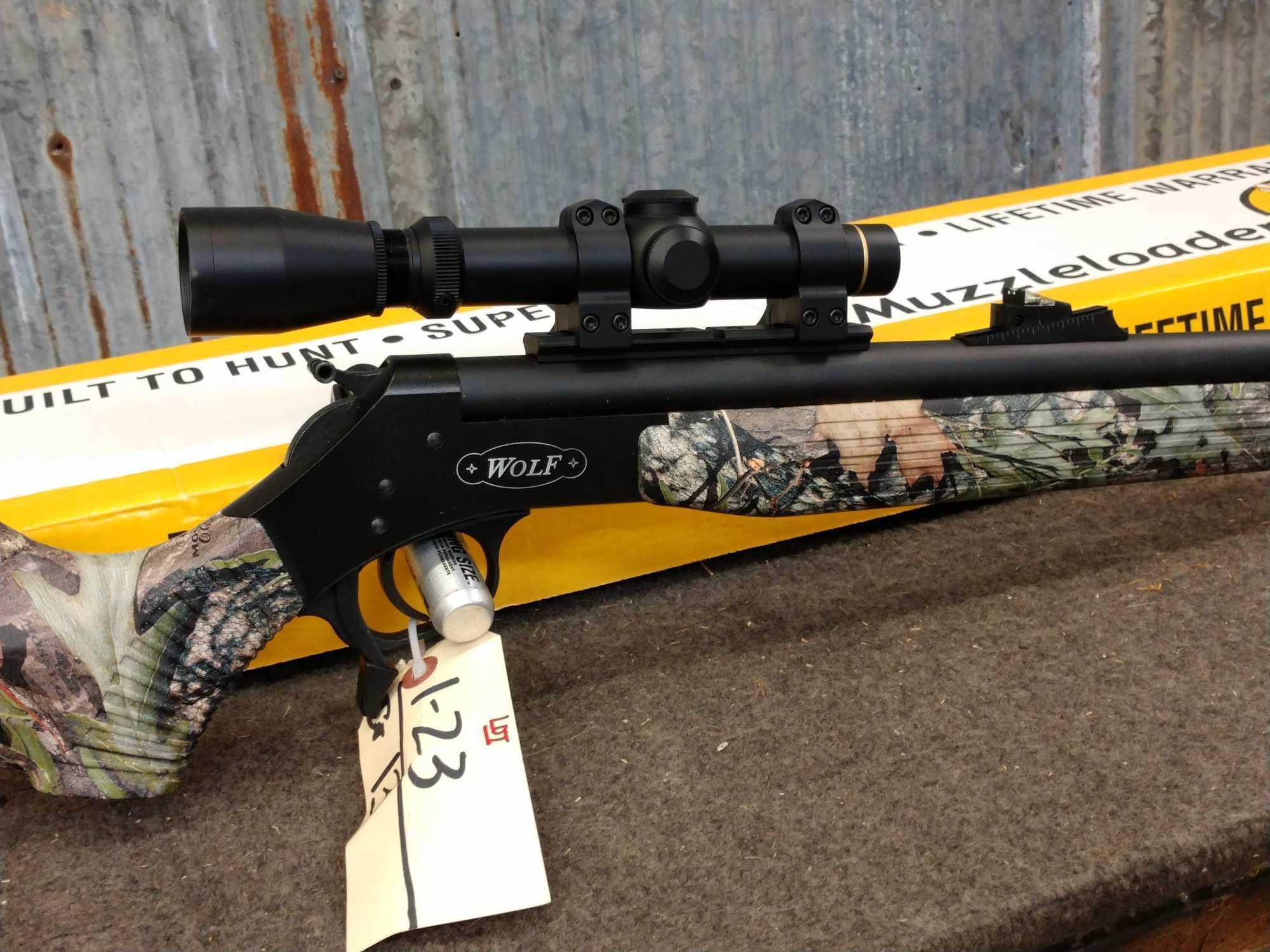 CVA Wolf 50cal Black Powder Rifle