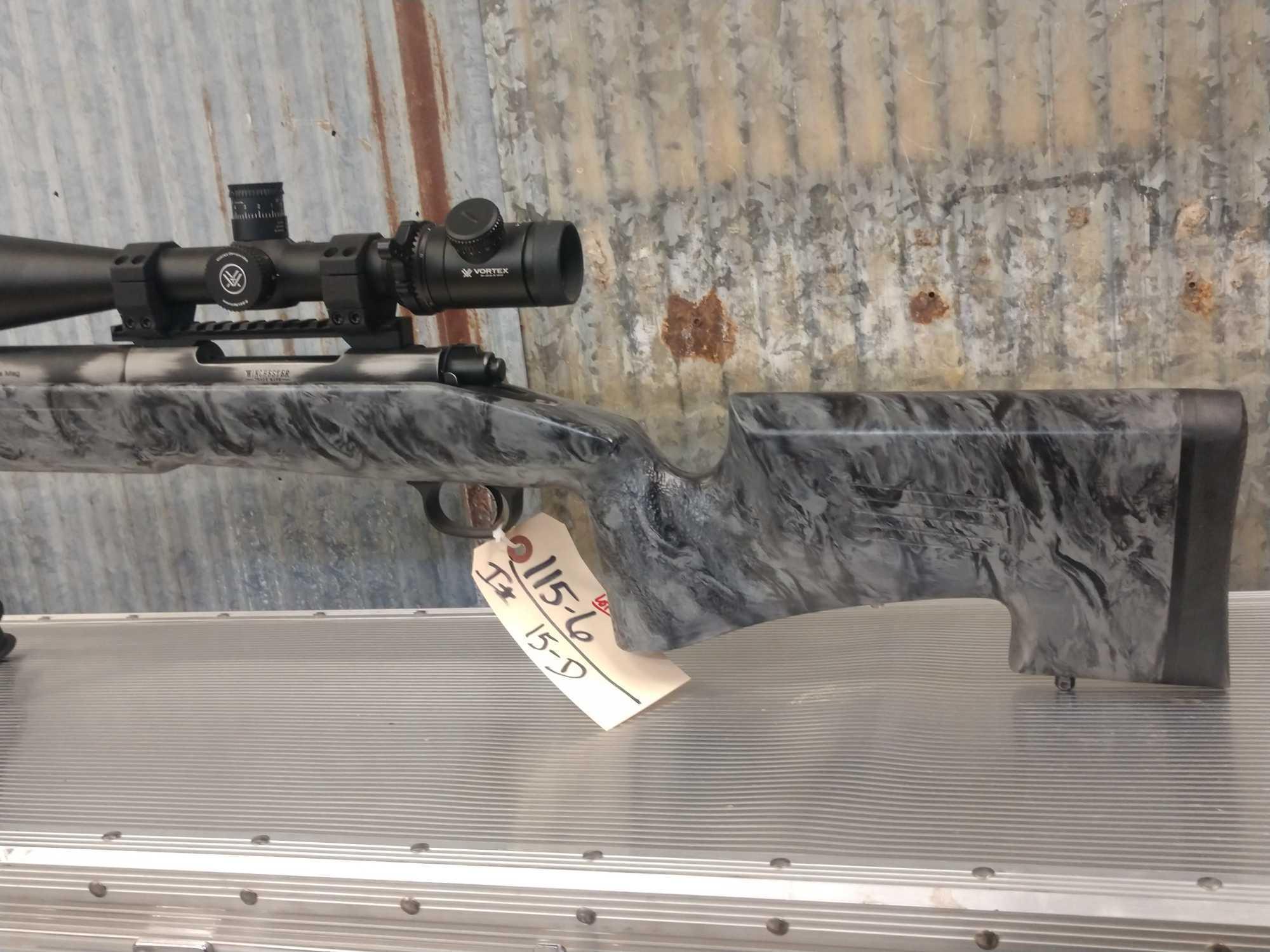 Winchester 338 Lapua Mag Bolt Action Rifle