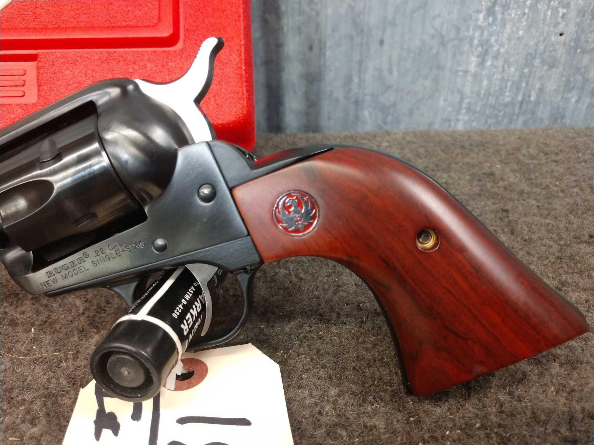 Ruger Single Six .22 / .22 Mag Revolver 50 Year Commemorative Edition