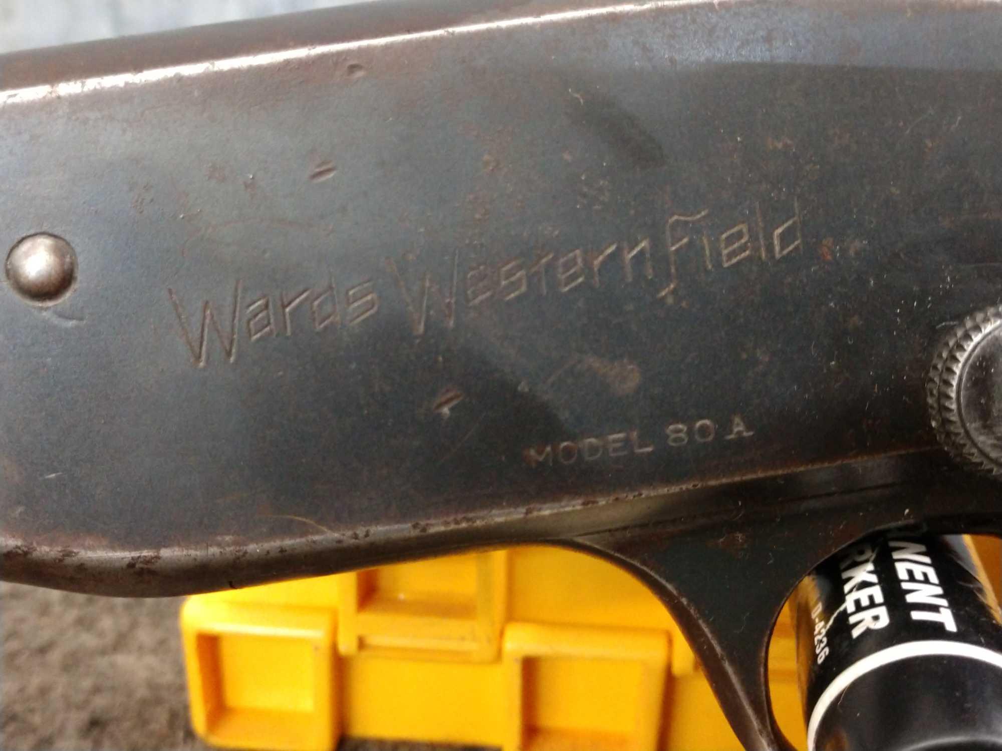 Wards Western Field Model 80A .22 Pump