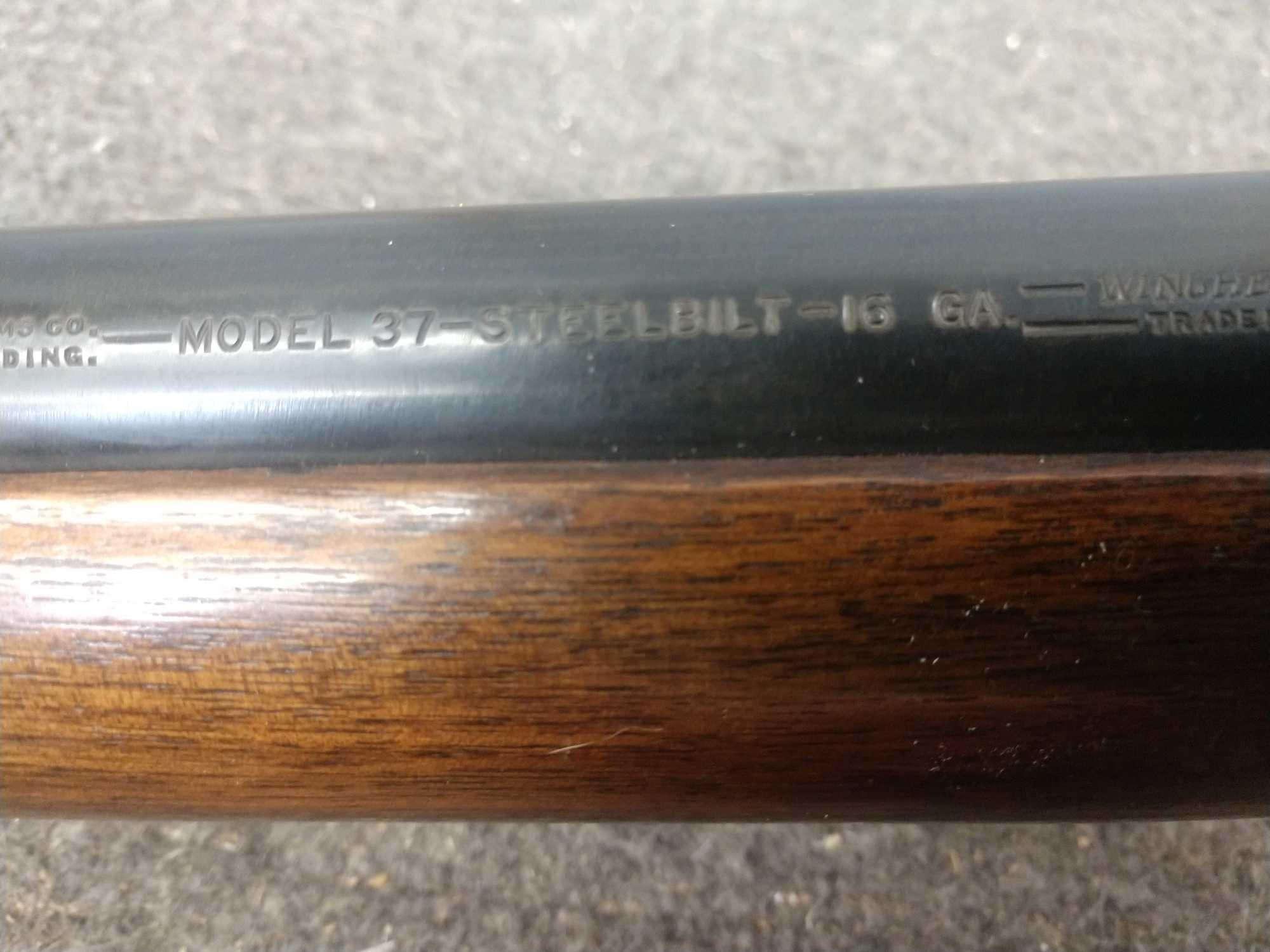 Winchester Model 37 16ga Single Shot