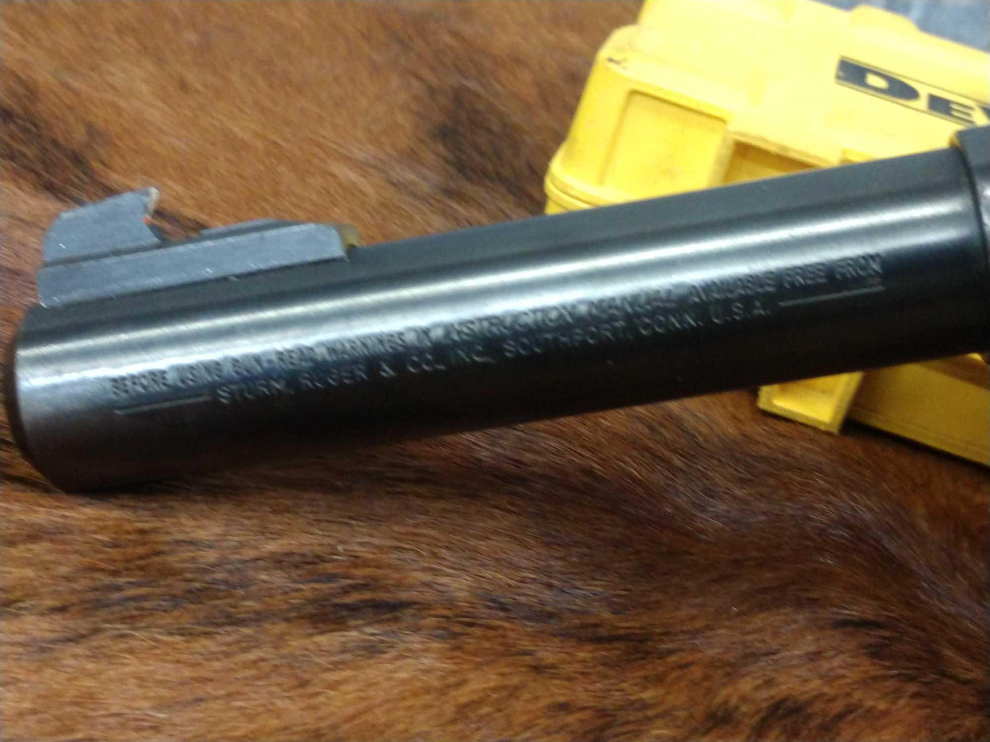 Ruger Mark II Target .22 Semi Auto Pistol
