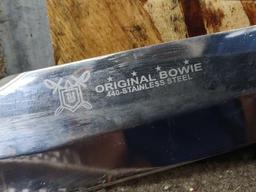 Original Bowie Knife & Sheath