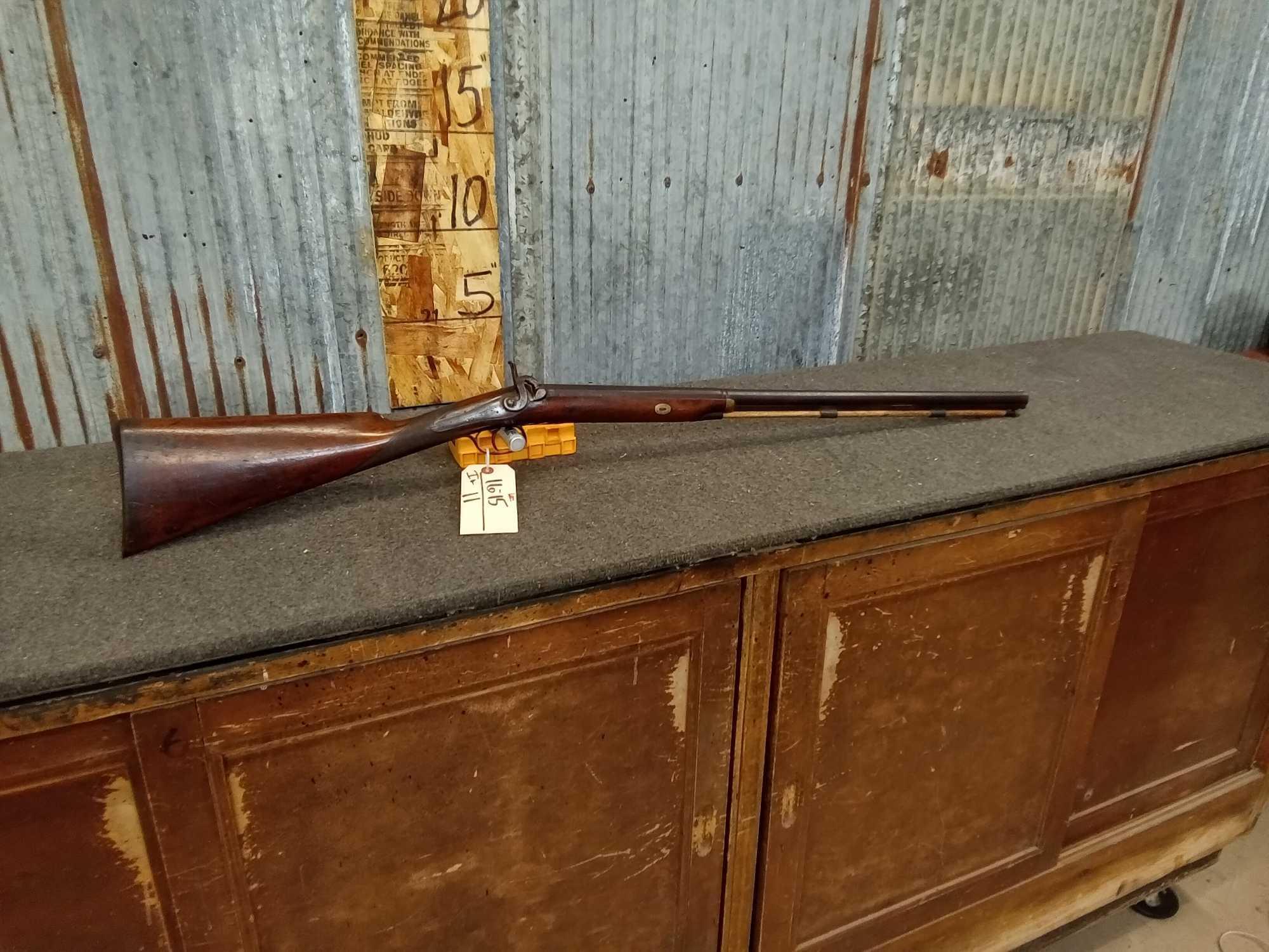 Vintage Black Powder Shotgun