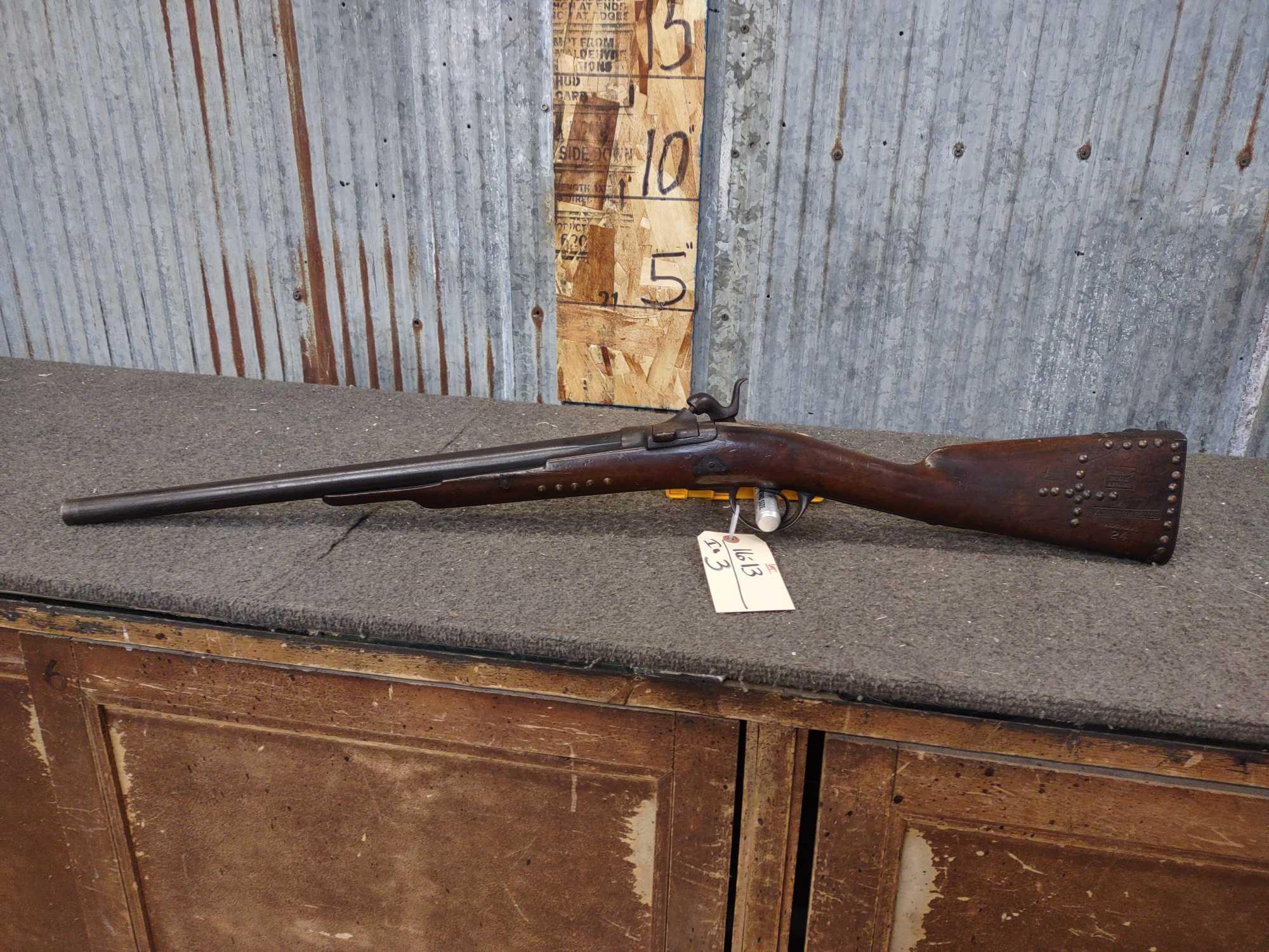 Antique Trap Door Shotgun Marked Standing Rock Agency