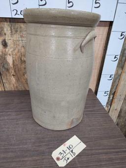 5 Gallon Salt Glazed Stoneware Crock Butter Churn