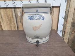 8 Gallon Red Wing Stoneware Crock Water Cooler