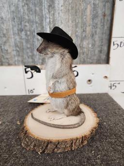 Sheriff Rat Taxidermy