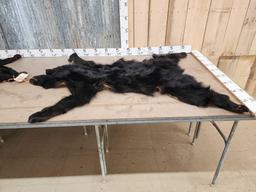 2 Soft Tanned Black Bear Skins