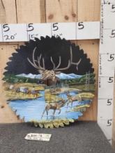 Oil Painting On Saw Blade