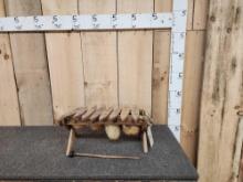 African Hand Crafted Primitive Xylophone