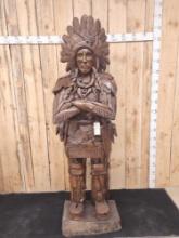 Wooden Indian Sculpture